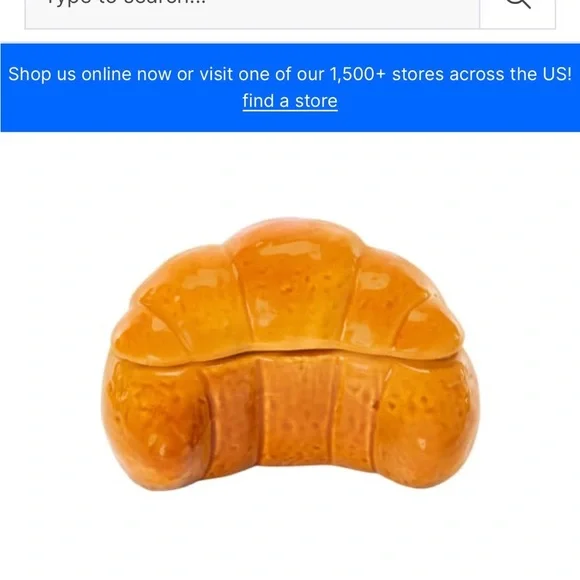 COPY - Viral Croissant 🥐 Trinket Box from five below! - Picture 6 of 7